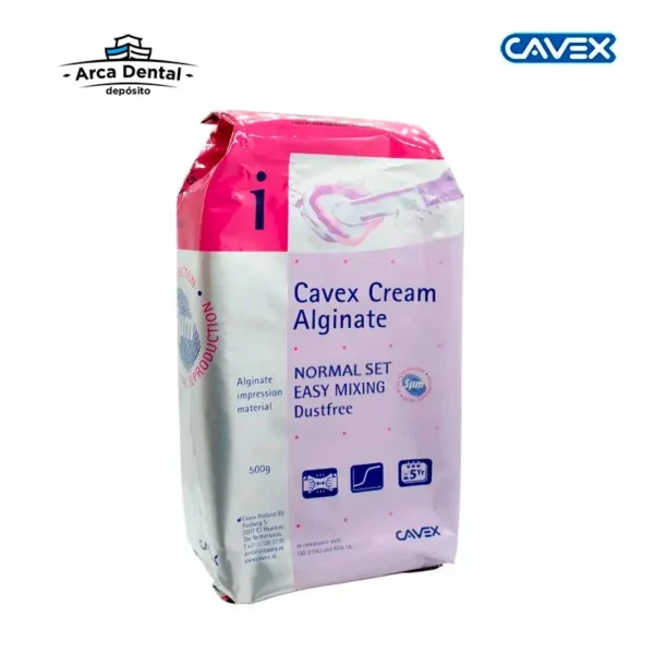 Alginato Cream Normal 500g - Alta Precisión (5µm)