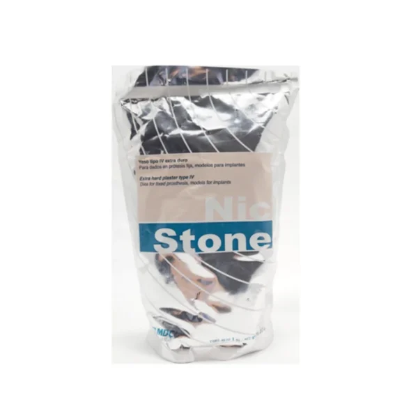Yeso Tipo 4 Nicstone Fraguado Normal 1 kg — Yeso de Alta Dureza para Laboratorio