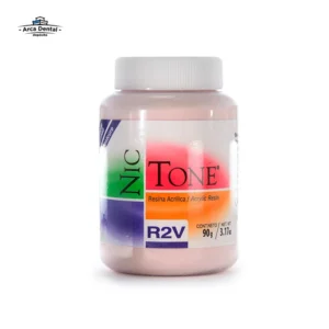 Acrílico Normal Nic Tone Polvo 90g - Tono R2V (Rosa con Vetas)
