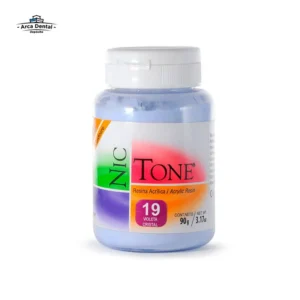 Acrílico Rápido Nic Tone Ortodoncia Polvo 90g - Tono #19