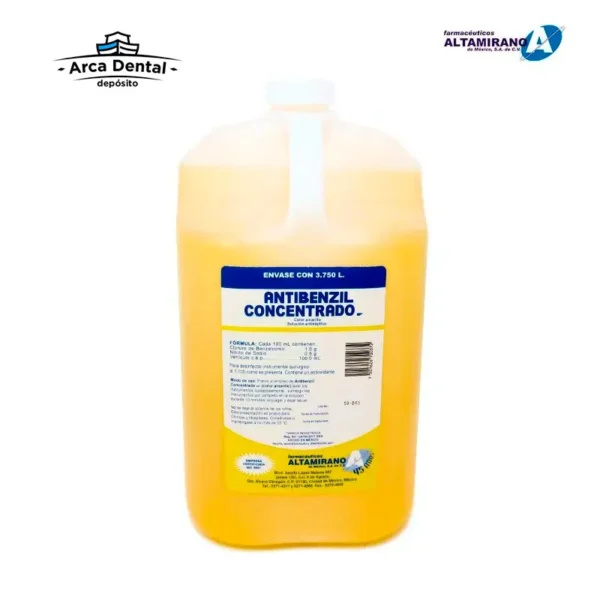 Antibenzil Concentrado 3.750 Litros (Galón) Amarillo - Desinfectante