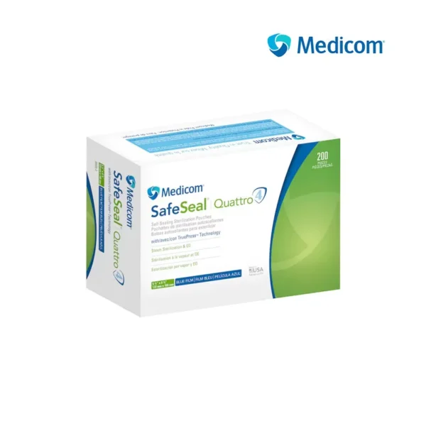 Bolsas para Esterilizar 7 1/2 x 13 Pulgadas (Autosellables) - Caja con 200 piezas