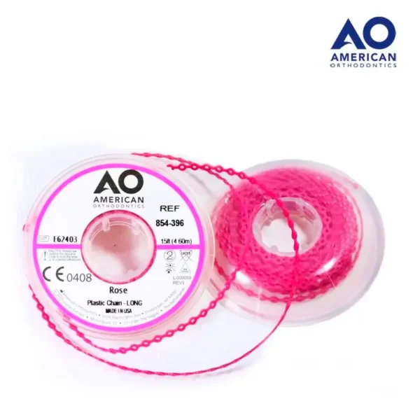 Cadeneta Elástica Long Rosa - 1 Centimetro
