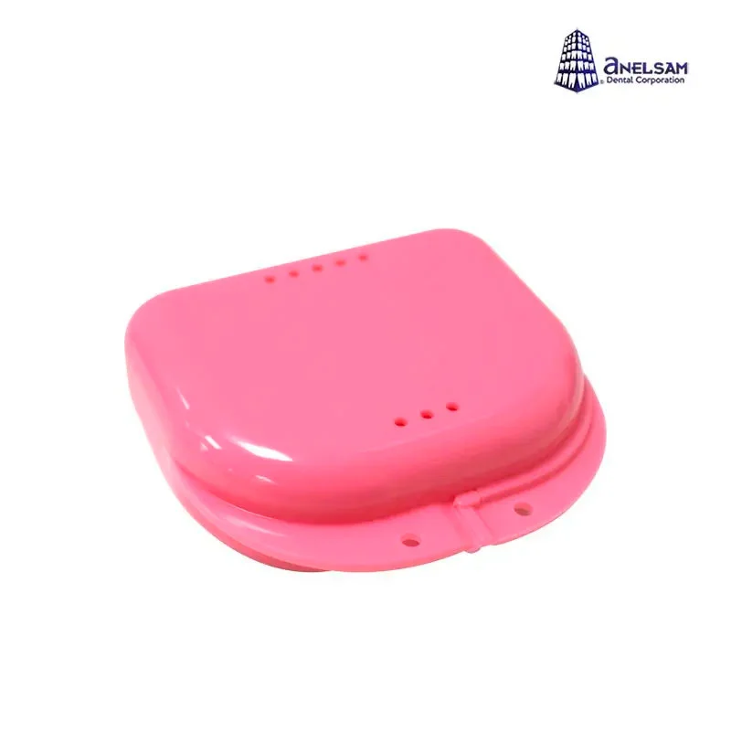 Estuche para Retenedores y Guardas de Plástico Rosa - Sin Cordón Estuche para Retenedores y Guardas de Plástico Rosa - Sin Cordón - Imagen 1