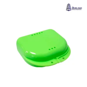 Caja Ortho Plástico Sin Cordón Verde Anelsam – Estuche para Aparatología