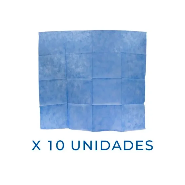 Campo Quirúrgico Sencillo Desechable (Sin Hendidura) - Paquete con 10 Piezas