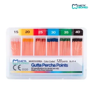 Conos de Gutapercha Metabiomed No. 15-40