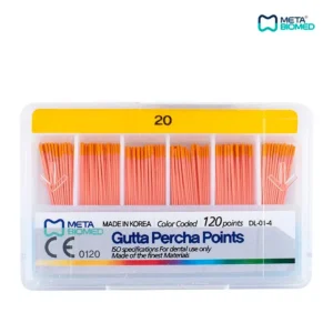 Conos de Gutapercha Metabiomed No. 20