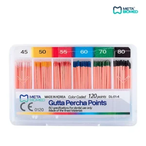 Conos de Gutapercha Metabiomed No. 45-80