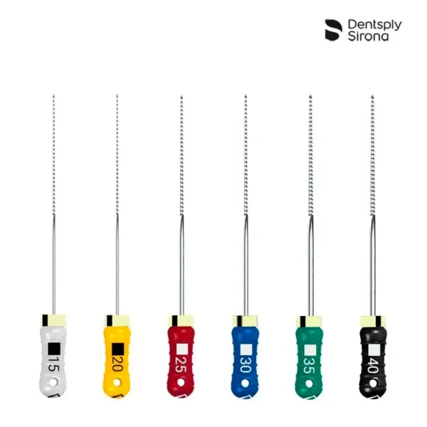 Lima K-File ReadySteel No. 15-40 31 mm Paquete Dentsply