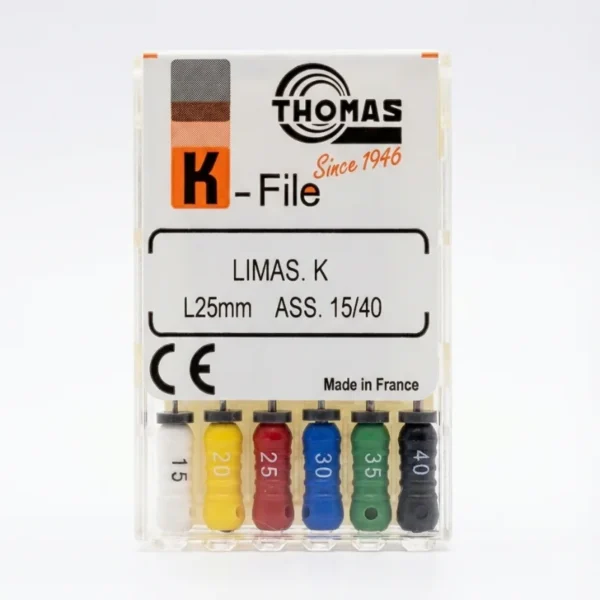 Limas K-Files No. 15-40 25 mm Thomas