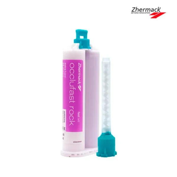 Occlufast Rock 50 ml — Silicona de Registro de Mordida Zhermack