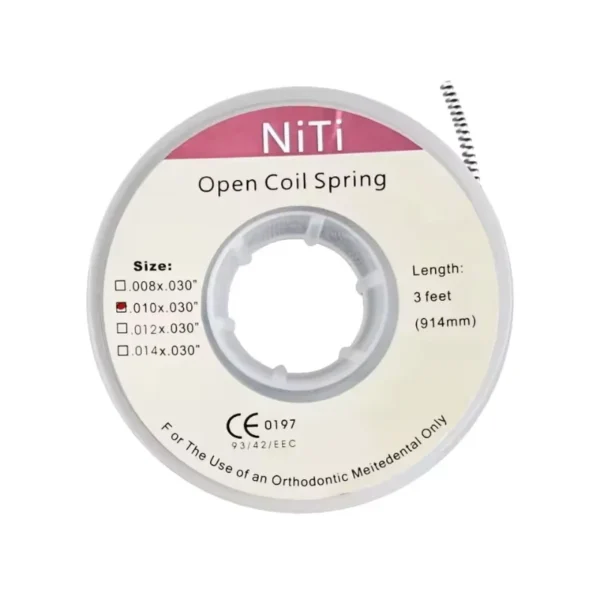 Open Coil Spring Calibre 10 Rollo Ortodoncia