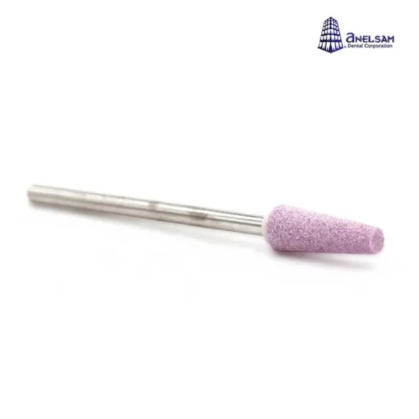 Piedra Montada Rosa Punta P-03 Jinguang — Fresa de Acabado para Laboratorio Dental