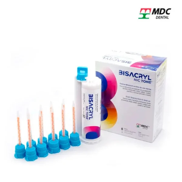 Resina Bisacryl A2 Cartucho con 10 Puntas Mezcladoras