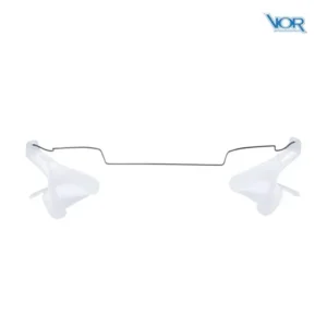Retractor de Carrillo Metálico VOR — Instrumental para Fotografía y Examen Clínico