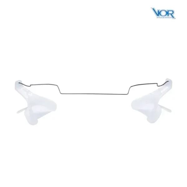 Retractor de Carrillo Metálico VOR — Instrumental para Fotografía y Examen Clínico