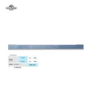 Sierra de Acero para Separar 4 mm Serie 414 con 12 piezas