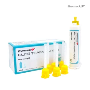 SILICONA DE ADICIÓN TRANSPARENTE ELITE TRANSPARENT 1X50 ML