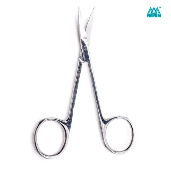 Tijera Iris Curva 11cm Arain – Tijera de Microcirugía Dental
