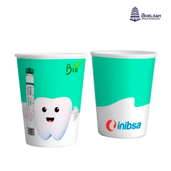 Vasos de Papel Biodegradable con 50 Piezas – Desechables para Consultorio Dental