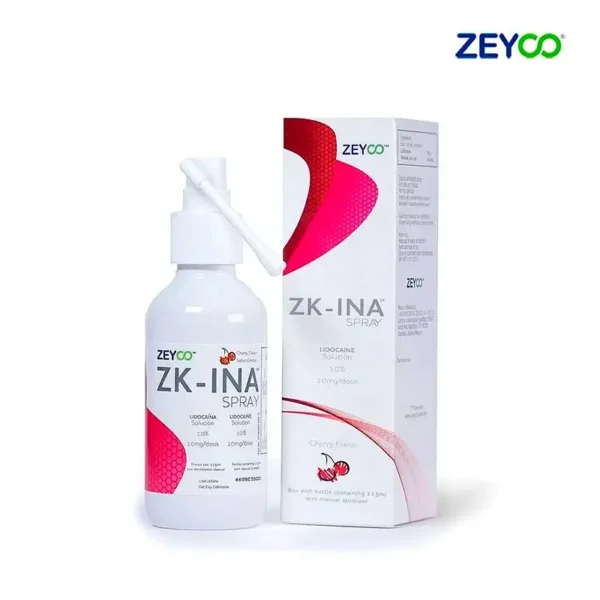 ZK-INA Anestesia Tópica 10% Cereza 115ml – Anestésico Superficial Dental