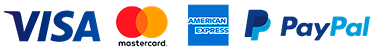 Visa Mastercard Amex Paypal